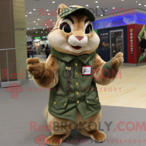 Máscara Olive Chipmunk...
