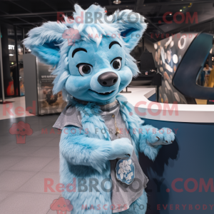 Disfraz de mascota Sky Blue...