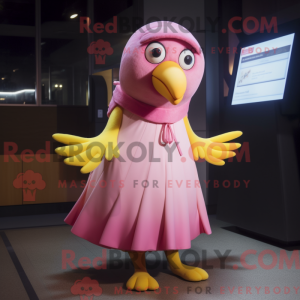 Máscara rosa kanarifugl...
