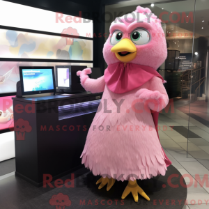 Máscara rosa kanarifugl...