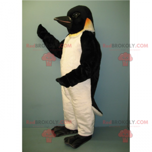 Penguin mascot with black head - Redbrokoly.com