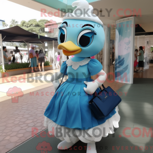 Disfraz de mascota Cyan...