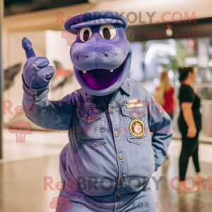 Lilla Titanoboa maskot...