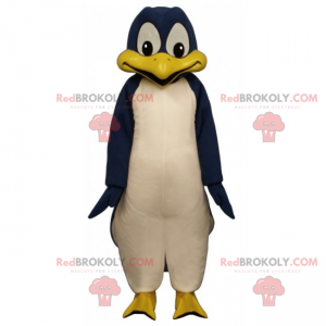 Blaues Pinguin-Maskottchen - Redbrokoly.com