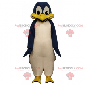 Blue penguin mascot - Redbrokoly.com
