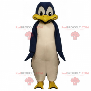 Mascotte de pingouin bleu - Redbrokoly.com