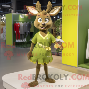 Máscara de Olive Deer com...
