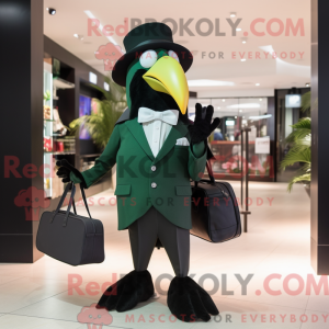 Forest Green Toucan maskot...