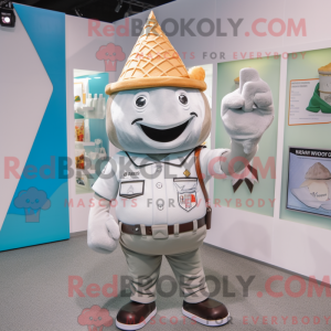 Personaggio mascotte cono...