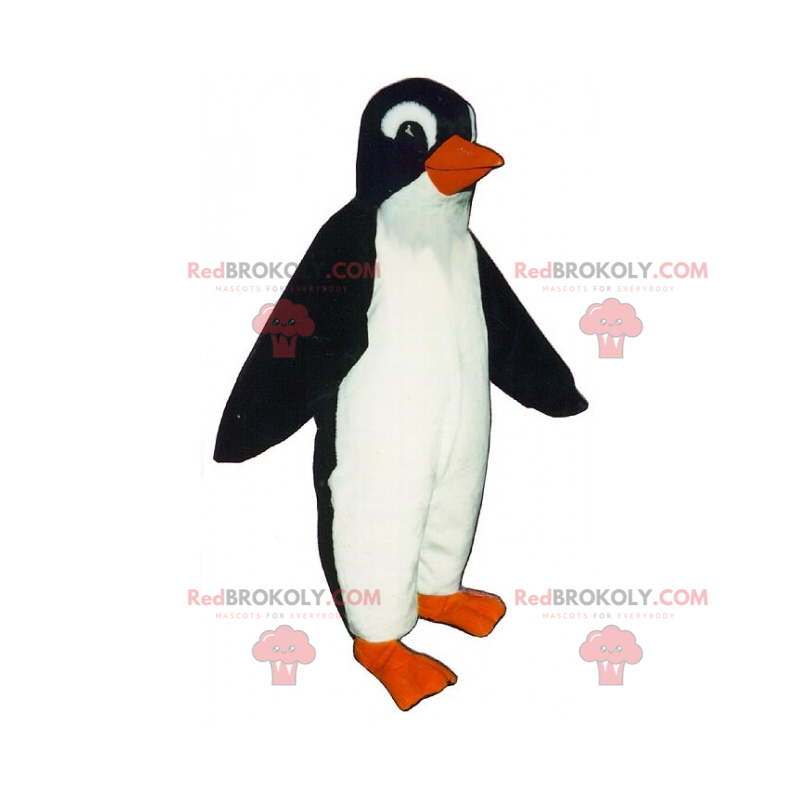 Lächelndes Pinguin-Maskottchen - Redbrokoly.com