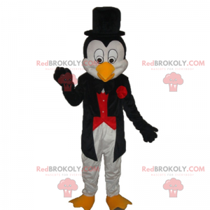 Pinguin Maskottchen Gala Outfit - Redbrokoly.com