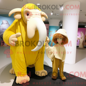 Citrongul Mammoth maskot...