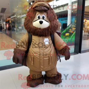 Mascotte de personnage de...