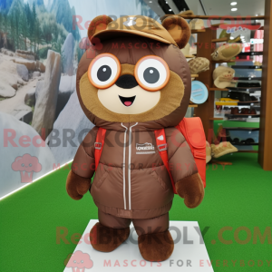 Disfraz de mascota Brown...
