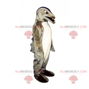 Mascotte de piranha - Redbrokoly.com