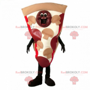 Pepperoni i maskotka pizza grzybowa - Redbrokoly.com