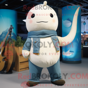 Disfraz de mascota Narwhal...
