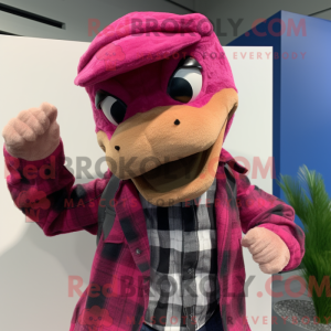 Disfraz de mascota Magenta...
