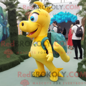 Lemon Yellow Sea Horse...