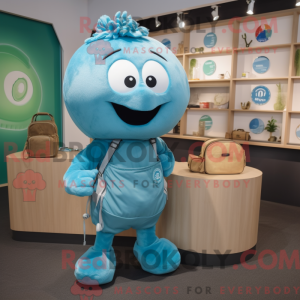 Postava maskota Cyan...