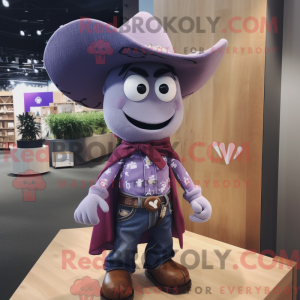 Máscara de cowboy Lavendel...