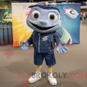 Navy Barracuda maskot...
