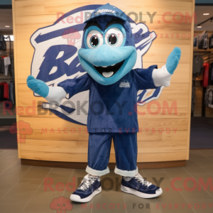 Navy Barracuda maskot...