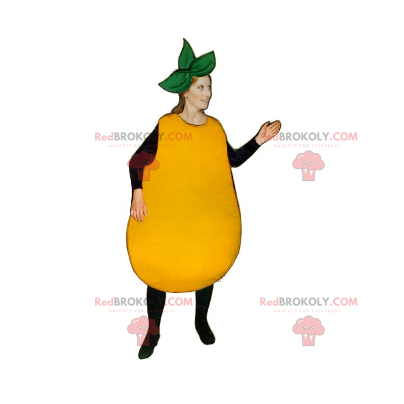 Pear mascot - Redbrokoly.com