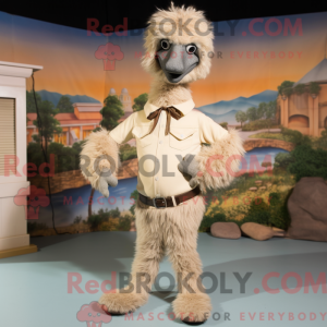 Costume mascotte d émeu...