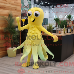 Zitronengelber Oktopus...