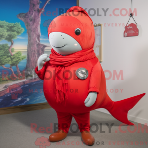 Costume mascotte de narval...