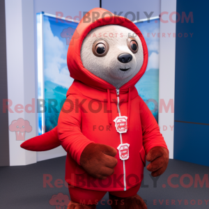 Disfraz de mascota Red Seal...