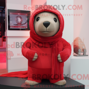 Disfraz de mascota Red Seal...