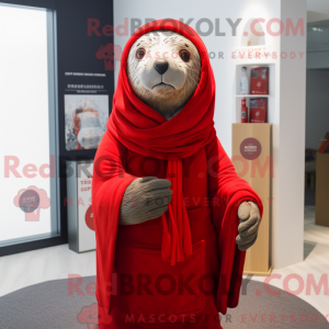 Red Seal maskotdraktfigur...