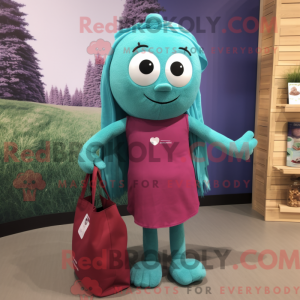 Postava maskota Teal...