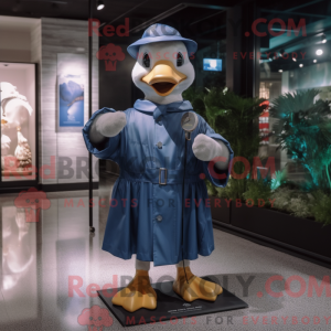 Navy Geese maskot drakt...