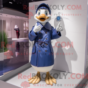 Disfraz de mascota Navy...