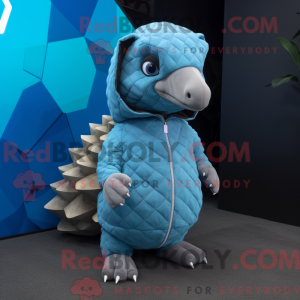 Disfraz de mascota pangolín...