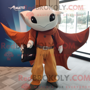 Rust Manta Ray maskot...