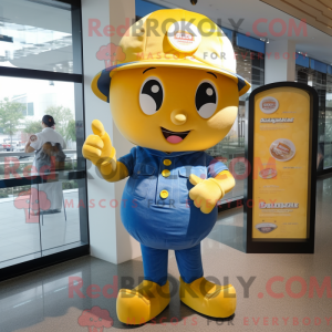 Gold Candy maskot kostume...