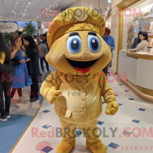 Gold Candy-maskotdraktfigur...