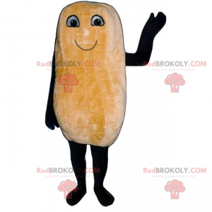 Mascotte de pomme de terre avec sourire - Redbrokoly.com