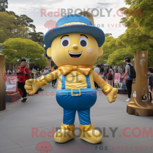Gold Candy maskot kostume...
