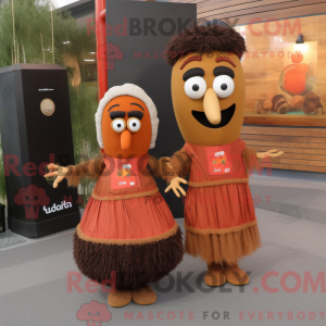 Rust Paella maskot kostume...