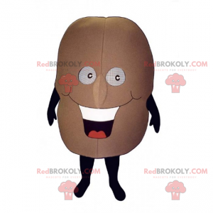 Mascotte de pomme de terre souriante - Redbrokoly.com
