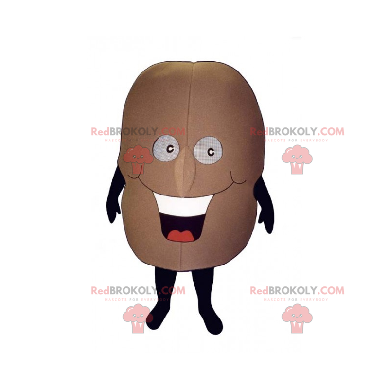 Mascotte de pomme de terre souriante - Redbrokoly.com