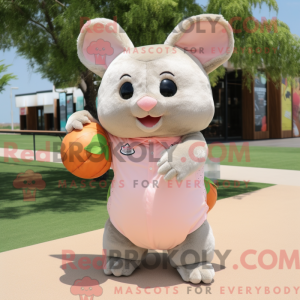 Peach Chinchilla máscara...