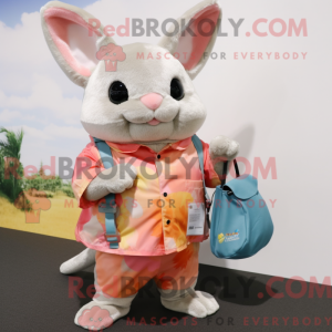 Peach Chinchilla mascot...