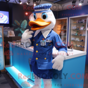 Figura de máscara de pato...
