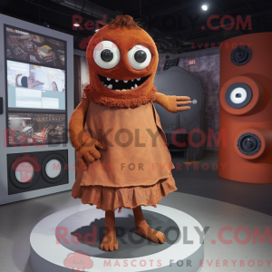 Rust Cyclops maskot kostume...